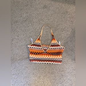 Crop top knitted pattern